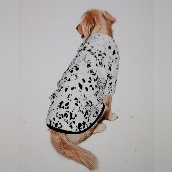 NWT DALMATION DOG HOODIE DOG PET COSTUME XXL - Picture 2 of 14